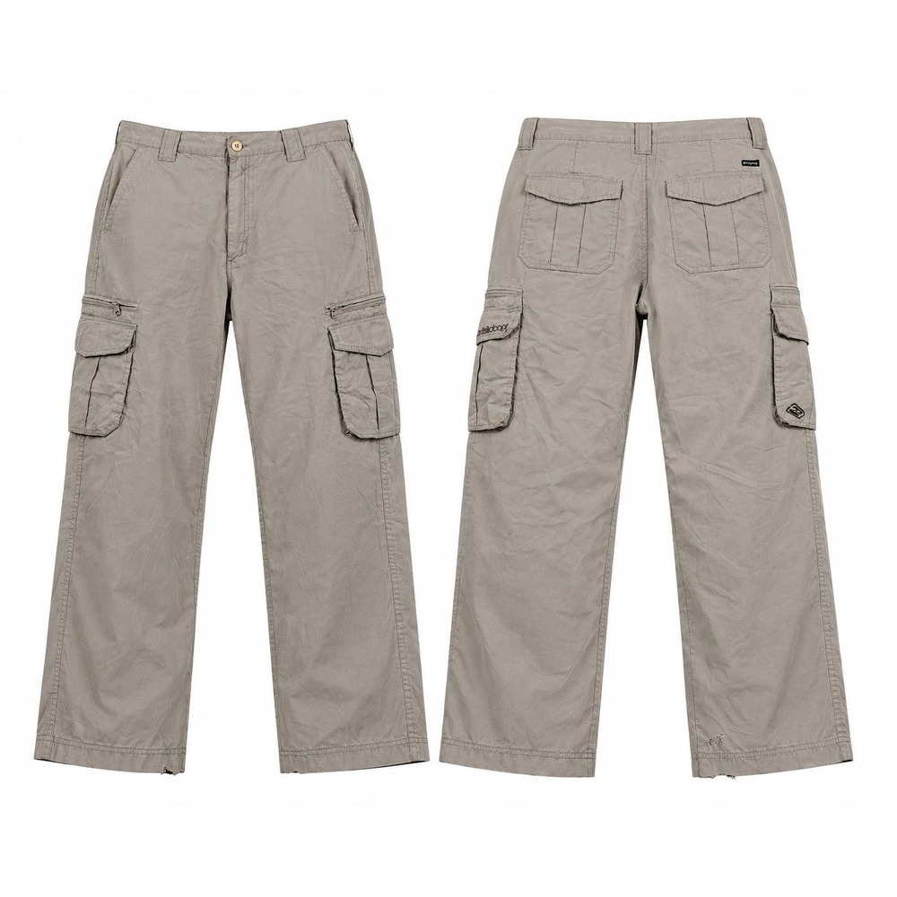 Billabong CARGO PANTS MENS 36 LIGHTWEIGHT  Brown High Rise All Cotton Flaw